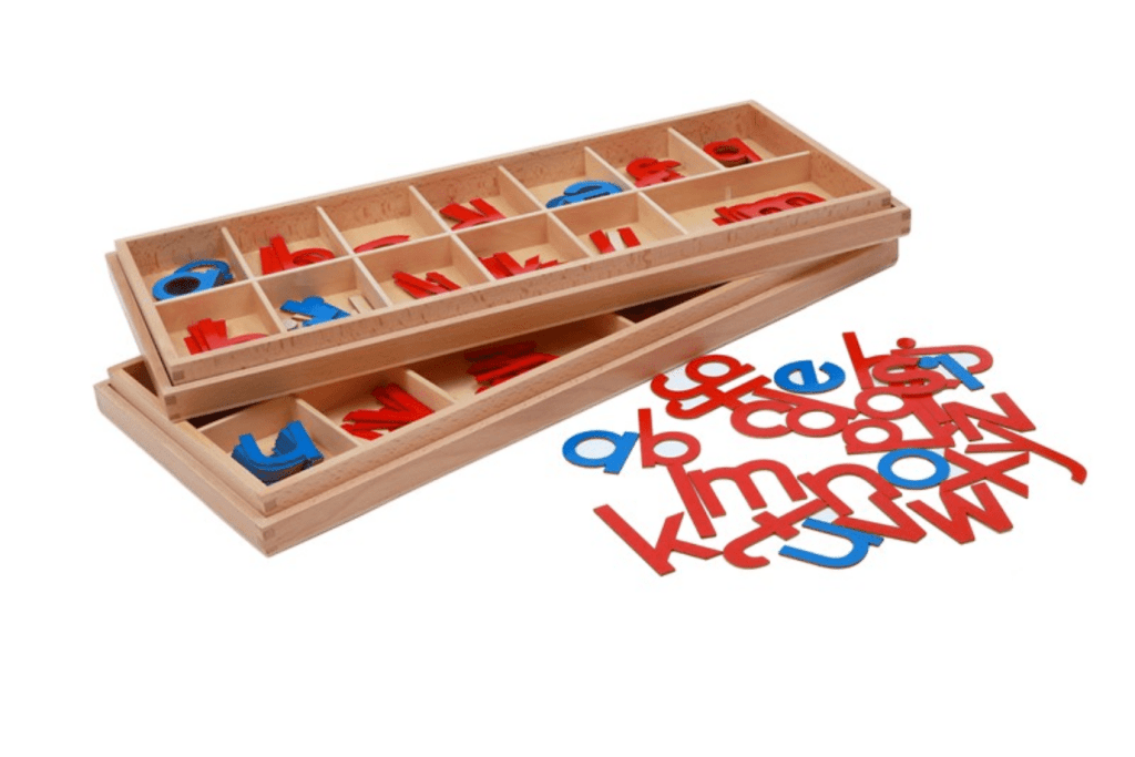 Large Wood Movable Alphabet (Print or Cursive)