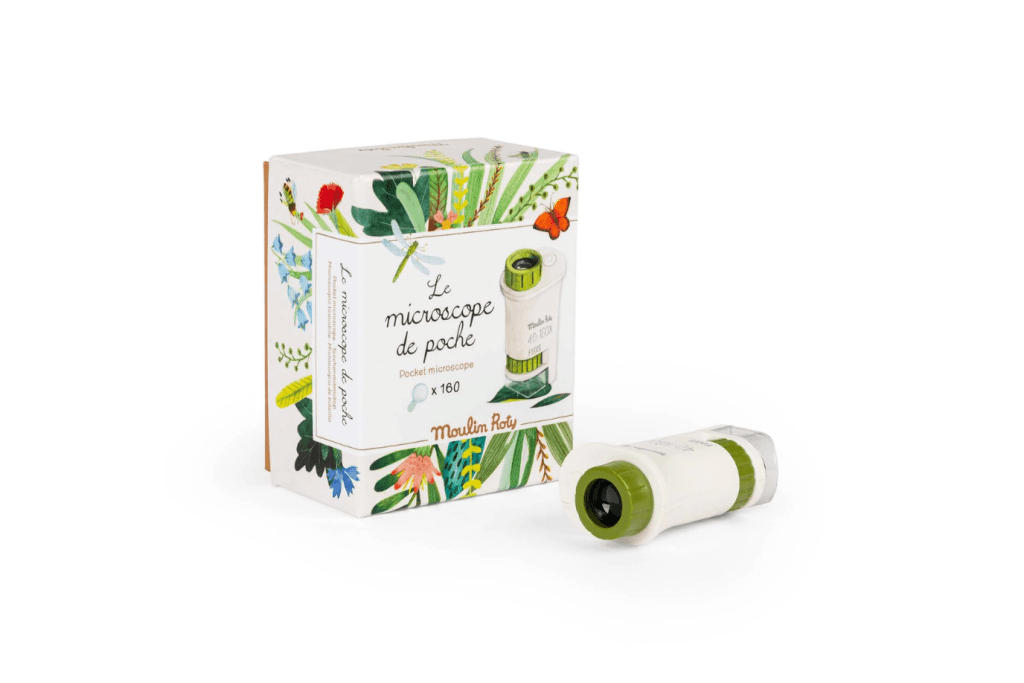 Le Botaniste - Pocket Microscope for kids, pocket microscope for children, microscope for kids, best microscope for kids, outdoor toys for kids, outdoor toys for little kids, Toronto, Canada