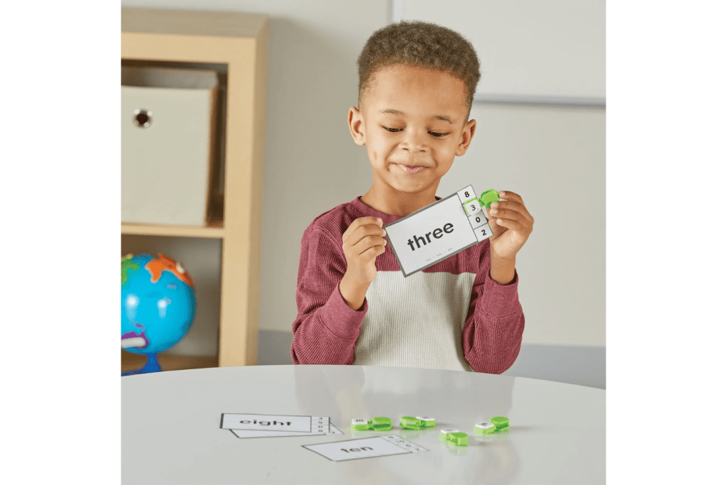 Learn My Numbers Fine Motor Clips