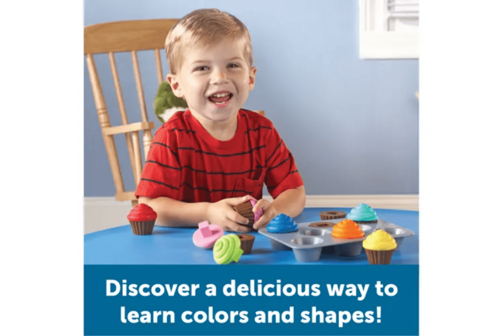 Learning Resources Smart Snacks - Shape Sorting Cupcakes