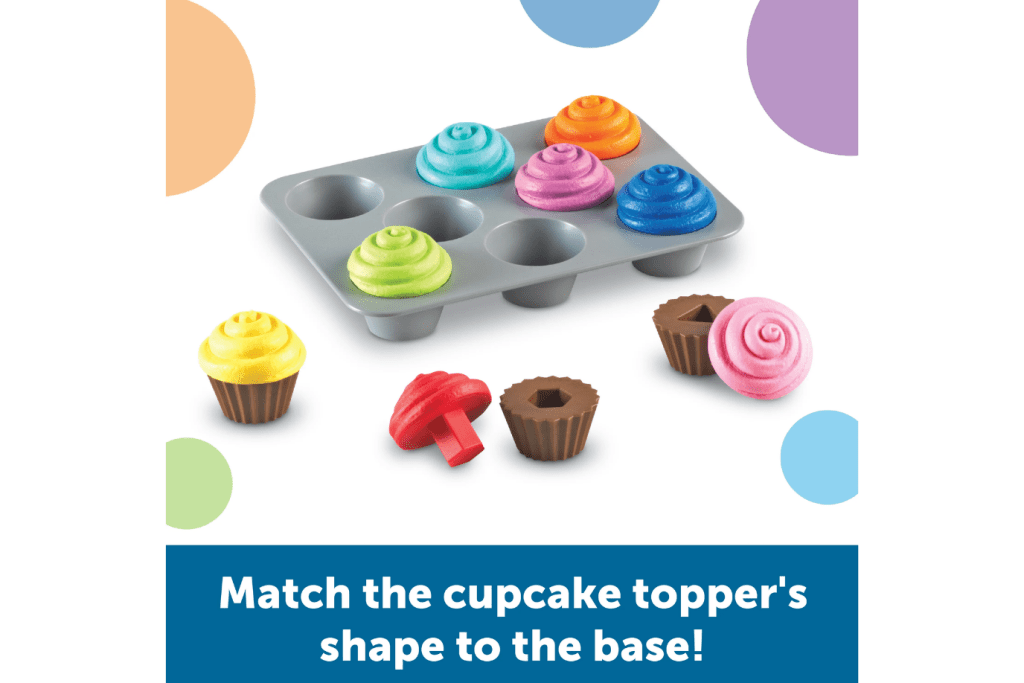 Learning Resources Smart Snacks - Shape Sorting Cupcakes