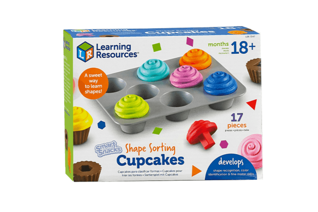 Learning Resources Smart Snacks - Shape Sorting Cupcakes