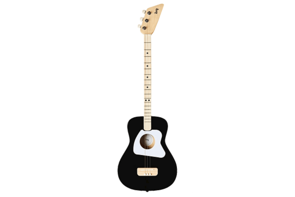 Loog guitars Canada, loog guitars toronto, 3 string guitar for kids, best guitar for 6 year olds, 7 year olds, 8 year olds, loob guitars, loo guitars, The Montessori Room, Toronto, Ontario, Canada. 