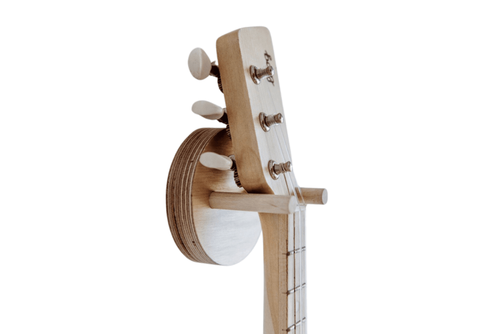 Loog Wall Hanger | 3-String (Loog Mini &amp; Loog Pro), mount kids guitar on wall, wall mount for children&#39;s guitar, wall hook for kids guitar, wall hook for kids ukelele, Loog Toronto, Canada