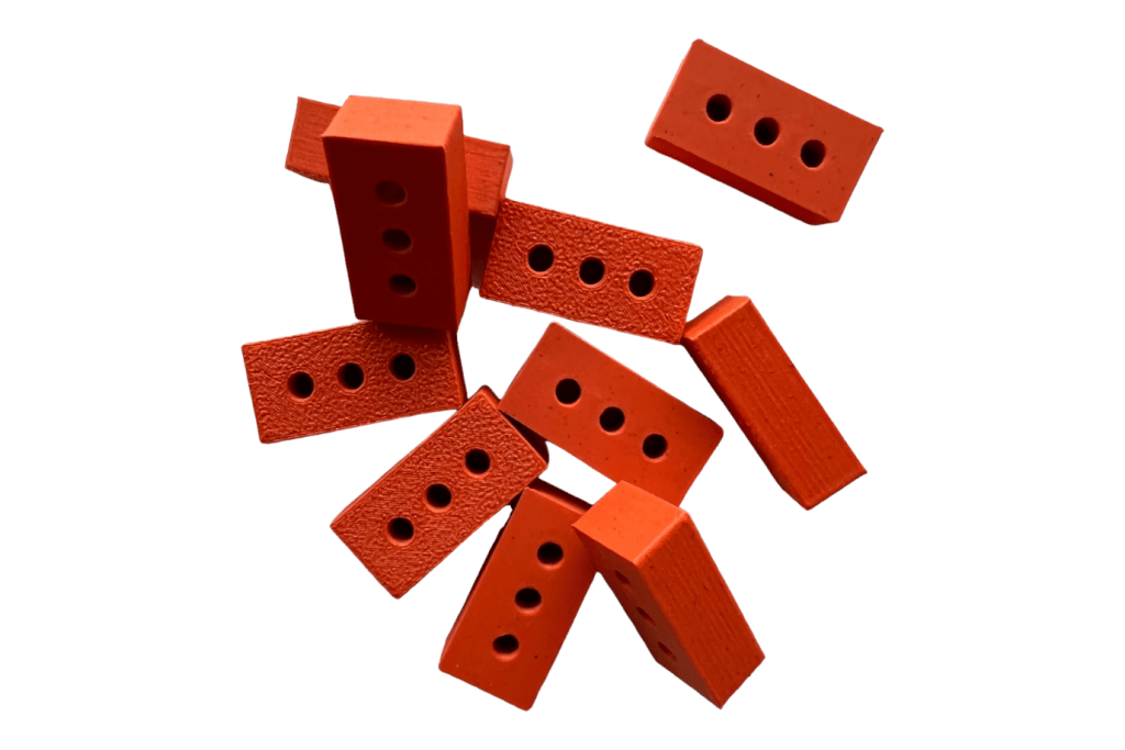 small bricks for sensory bin, small bricks sensory play