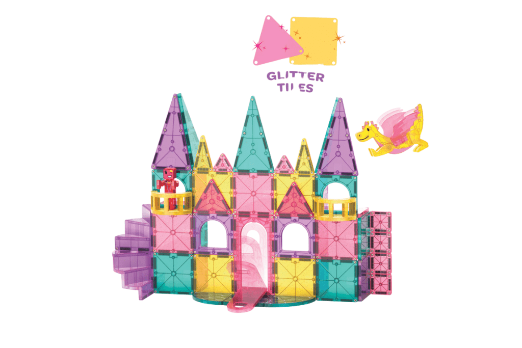 Magna-Tiles® Castle Deluxe™ 48-Piece Set