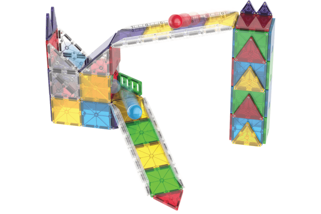 Magna-Tiles®  Rail Racers Deluxe 90-Piece Set