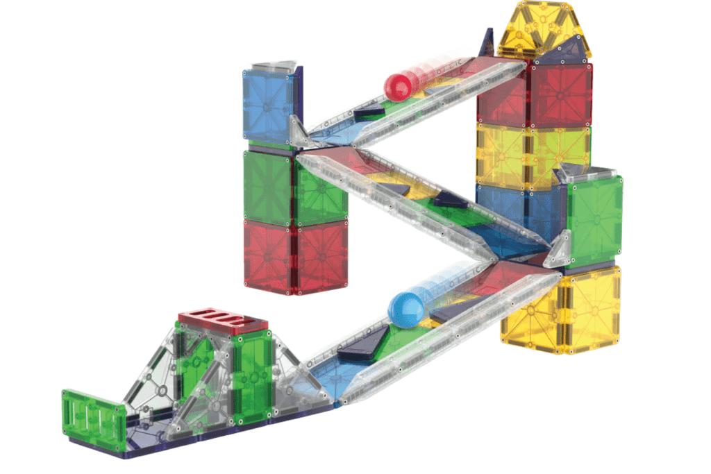 Magna-Tiles®  Rail Racers Deluxe 90-Piece Set