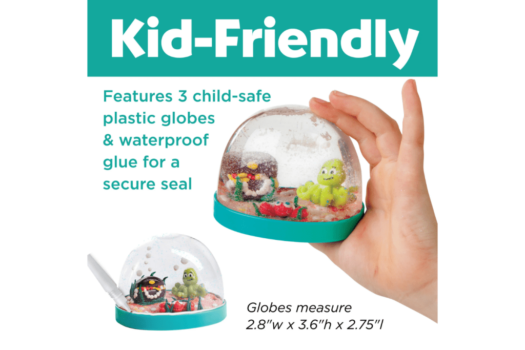 Make Your Own Water Globe Kits (Two Themes Available)