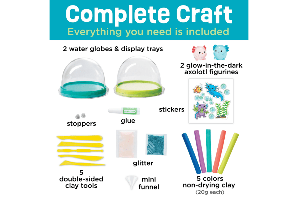 Make Your Own Water Globe Kits (Two Themes Available)