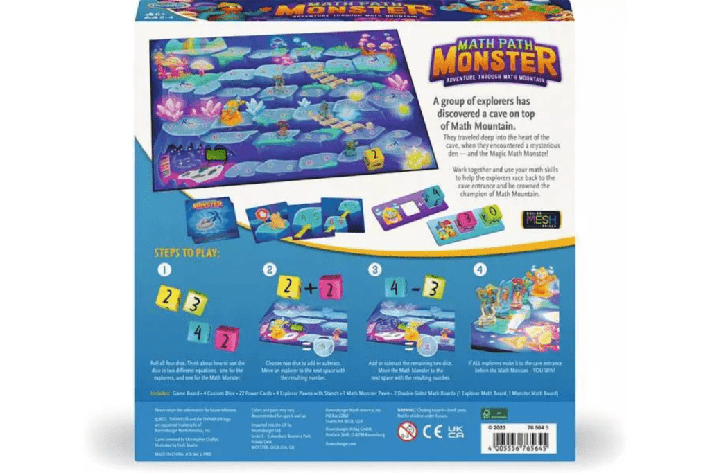 Math Path Monster