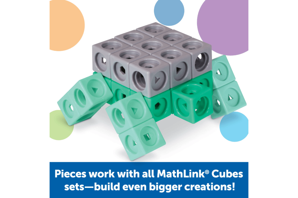 Mathlink Cubes Kindergarten Activity Set: Sea Adventure!