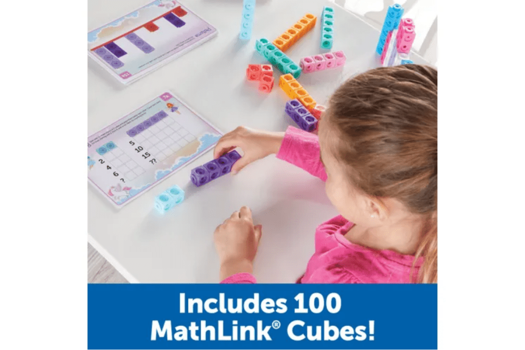 MathLink Cubes Kindergarten Math Activity Set: Fantasticals!