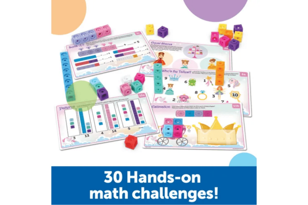 MathLink Cubes Kindergarten Math Activity Set: Fantasticals!