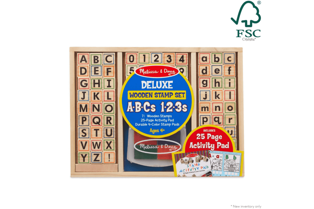 Melissa and doug stamps shop