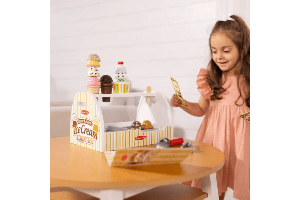 Ice cream counter melissa and doug online