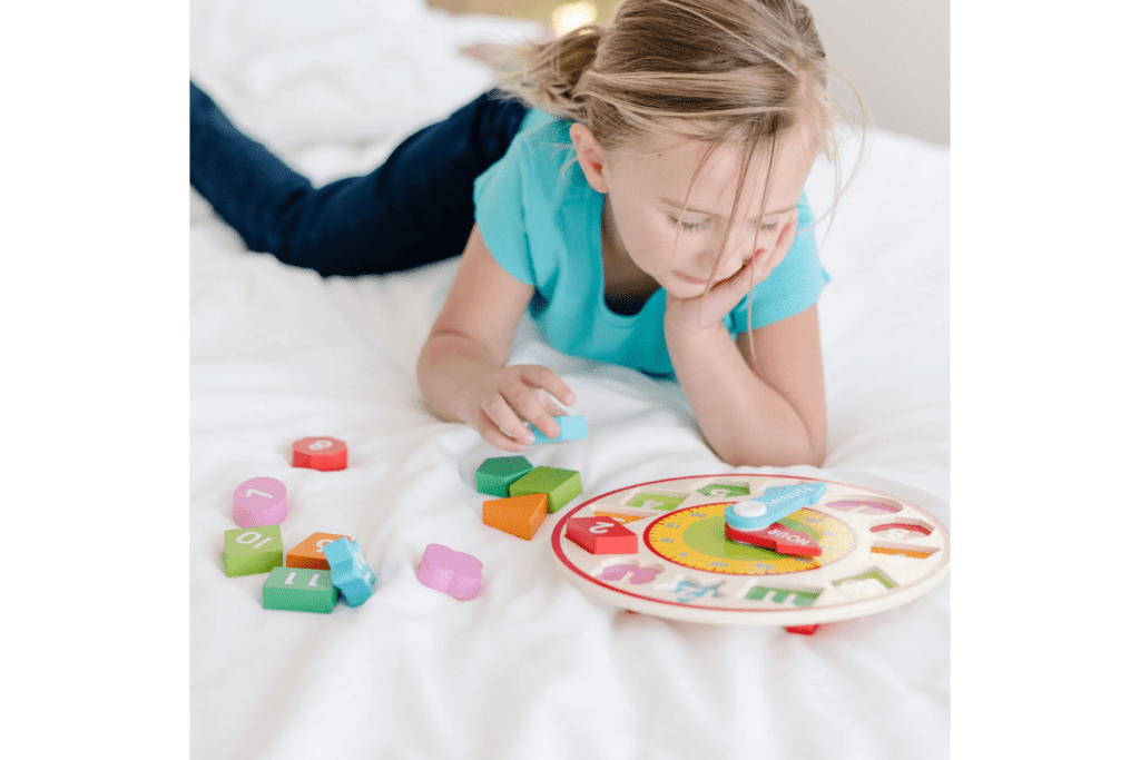Melissa Doug Shape Sorting Clock I The Montessori Room