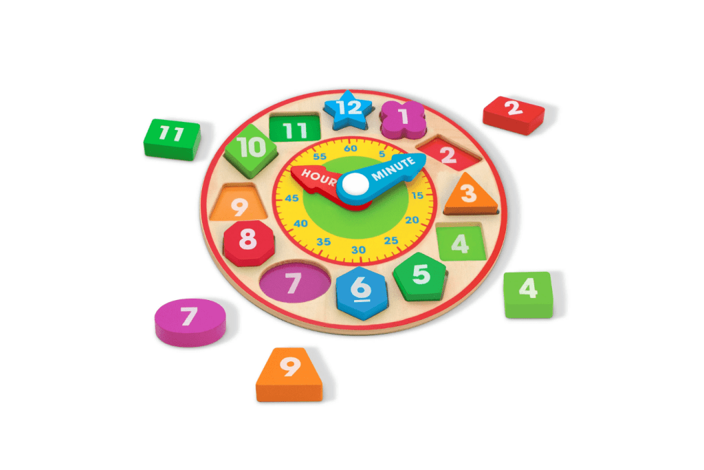 Melissa & Doug Shape Sorting Clock