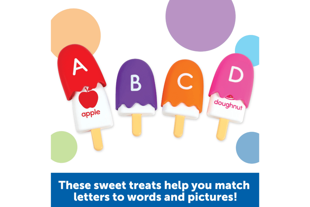 Mini ABC Pops: Match The Letter to the Word