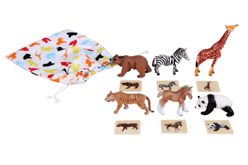 Lovevery The Companion Play Kit, Lovevery Montessori Animal Match dupe, buy Lovevery items on their own, Lovevery without a subscription, Lovevery promo code, Lovevery Canada, Educare Animal Pocket