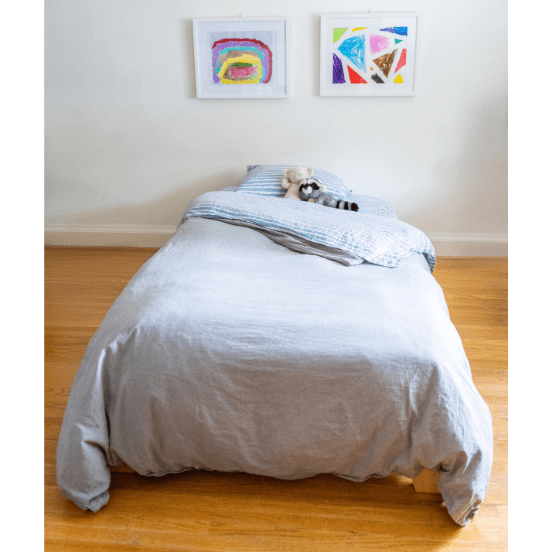 Montessori Floor Bed (Flips To A Toddler Bed) - Wood Imperfections