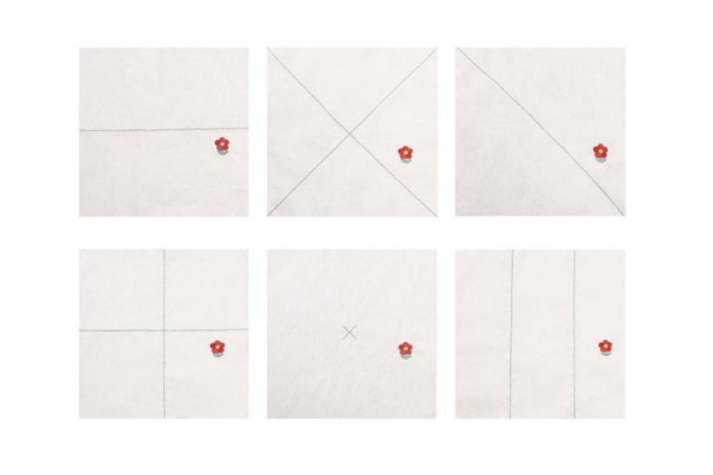 Adena Montessori White Montessori Folding Cloths