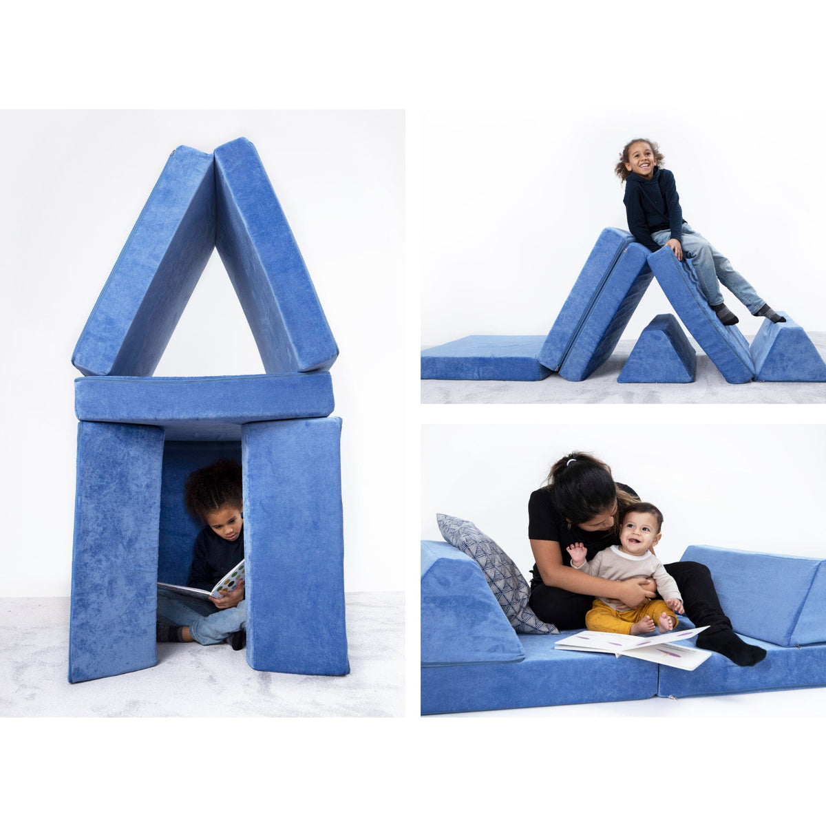 Go Coconut Canadian Play Couches, Furniture and Toys Play couch The Half-Coconut Play Couch