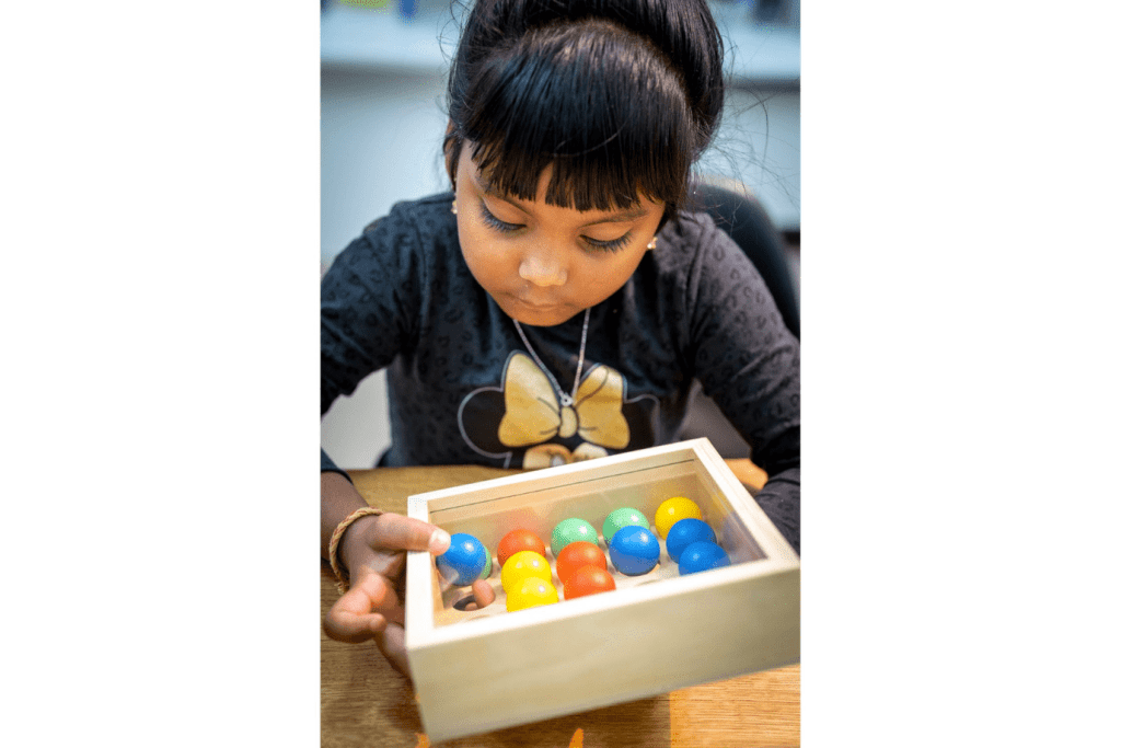 Mosaic Tray with Coloured Balls