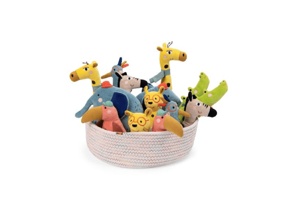 Moulin Roty Large Cotton Rope Basket