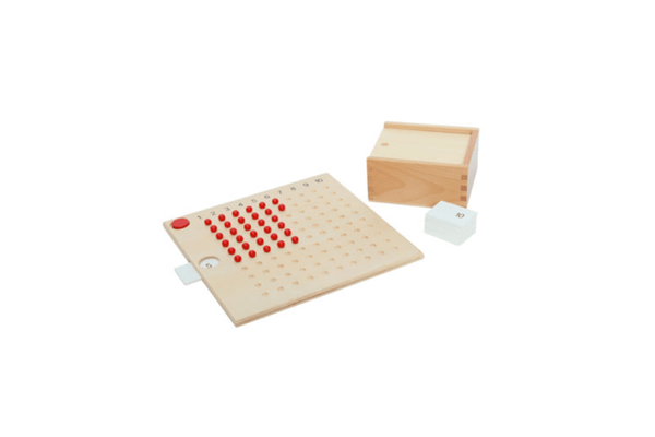 Multiplication Board I The Montessori Room