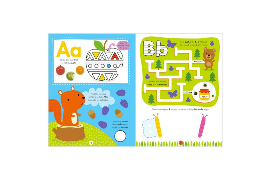 My First ABC Sticker Activity Book