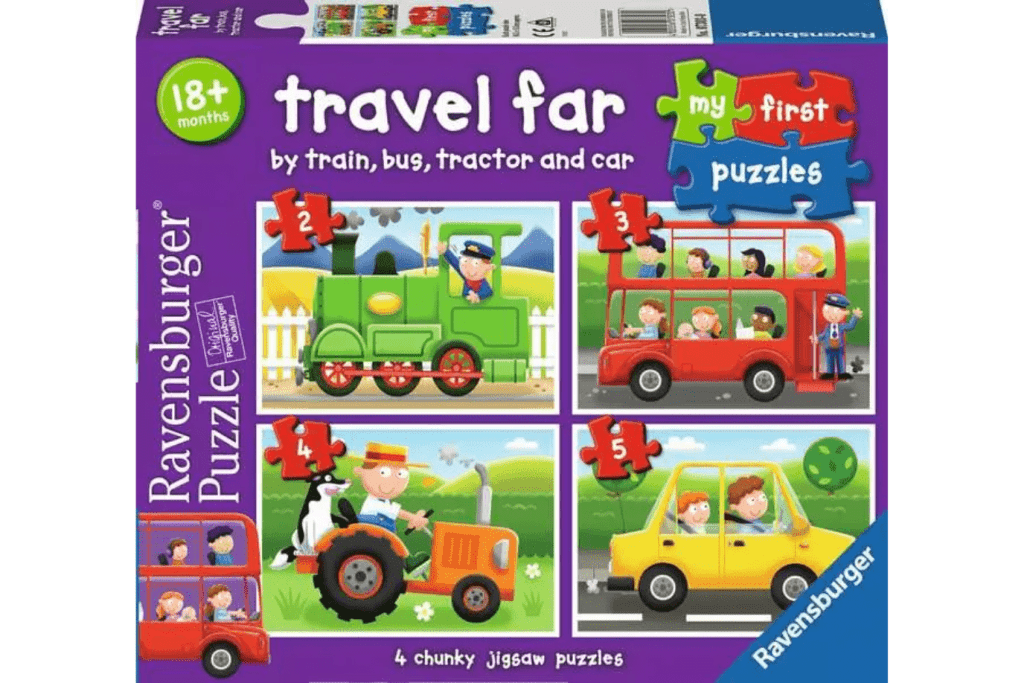 Tracy Stevenson On the Farm - 2, 3, 4, 5 pc Puzzles My First Puzzles by Ravensburger