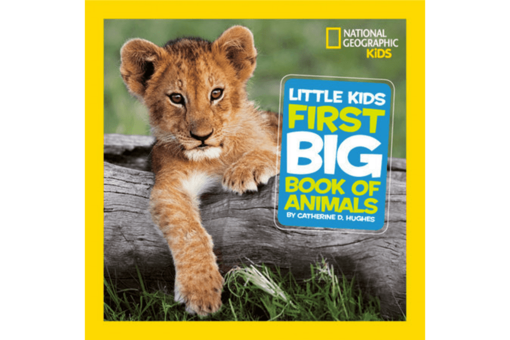 National Geographic's Little Kids First Big Book of Animals, best books for preschoolers, books with real photographs, reference books for kids, Montessori-friendly books, The Montessori Room, Toronto, Ontario, Canada. 