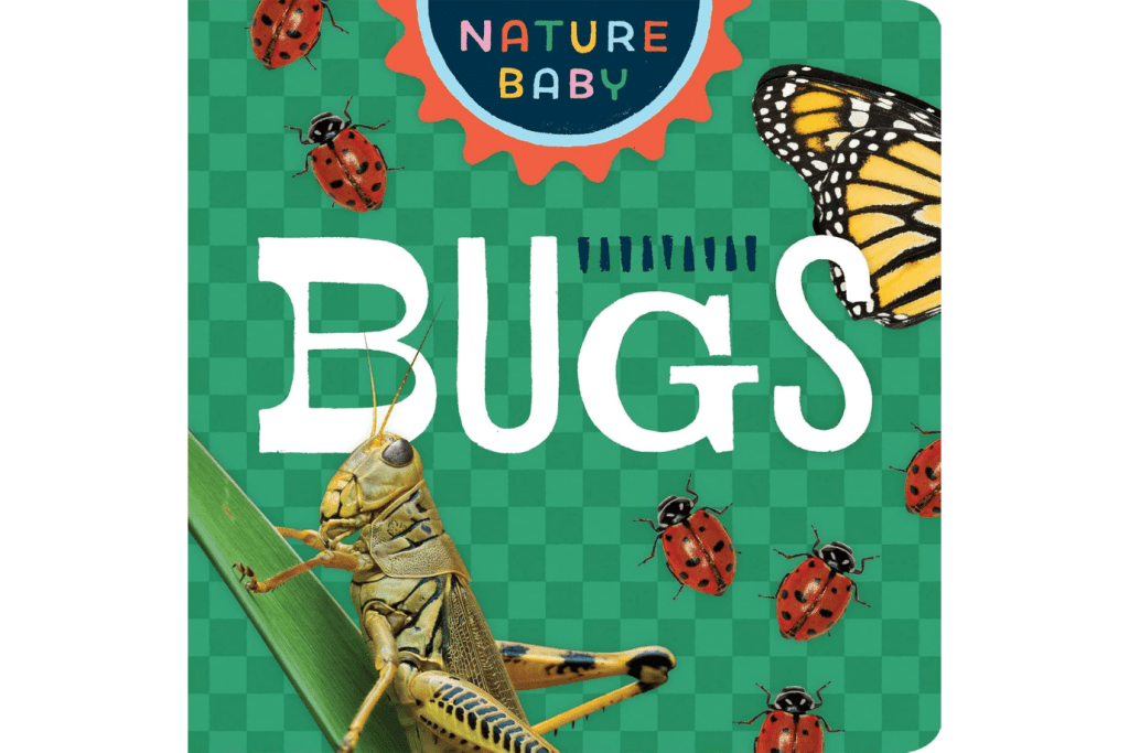 Nature Baby: Bugs, Board Book, adventure publications, bug books for young children, bug books for toddlers, bug books for little kids, bug identification books for little kids,  insect books for young children, insect books for toddlers, insect books for little kids, insect identification books for little kids, Toronto, Canada