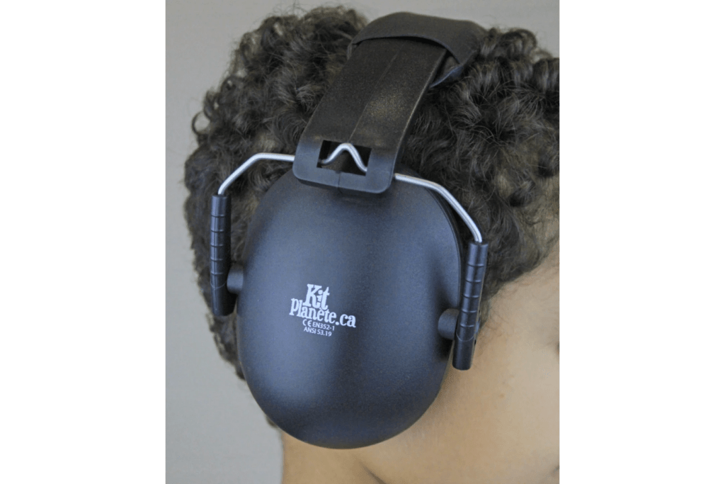 Noise Protector Earmuffs - Black