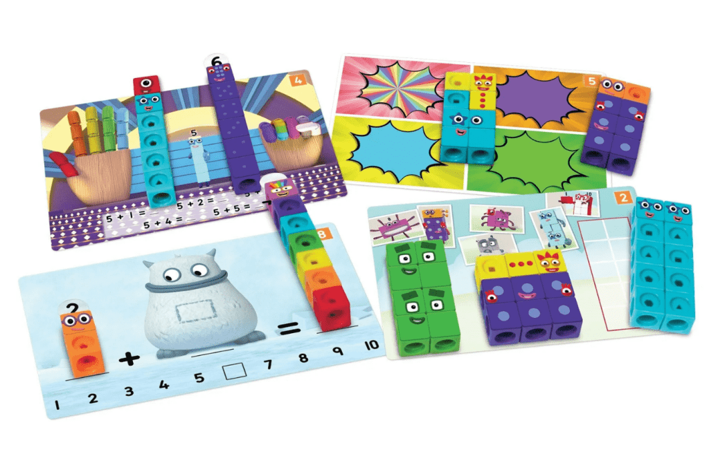 Numberblocks Mathlink Cubes - 1-10 Math Activity Set