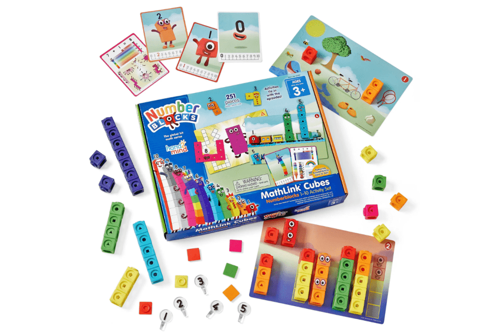 Numberblocks Mathlink Cubes - 1-10 Math Activity Set