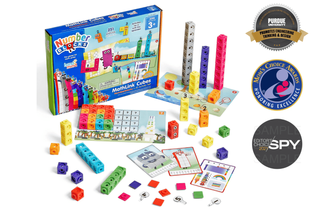 Numberblocks Mathlink Cubes - 1-10 Math Activity Set - The Montessori Room