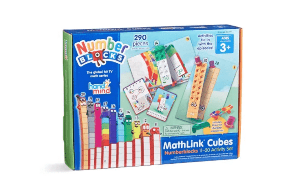 Numberblocks Mathlink Cubes 11-20 Math Activity Set