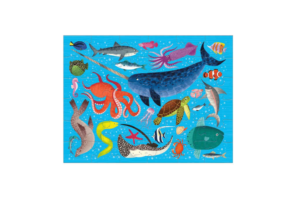 Ocean Life Puzzle To Go
