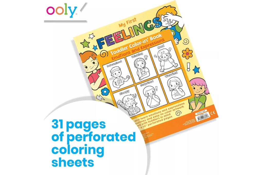 Ooly Toddler Colouring Books