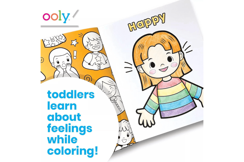 Ooly Toddler Colouring Books
