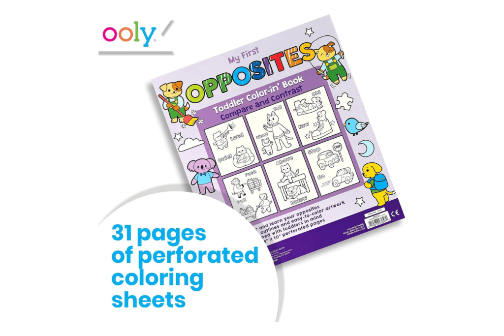 Ooly Toddler Colouring Books