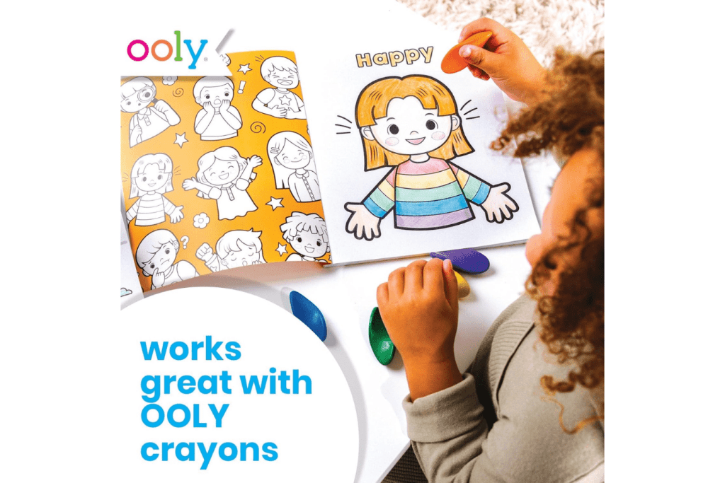 Ooly Toddler Colouring Books