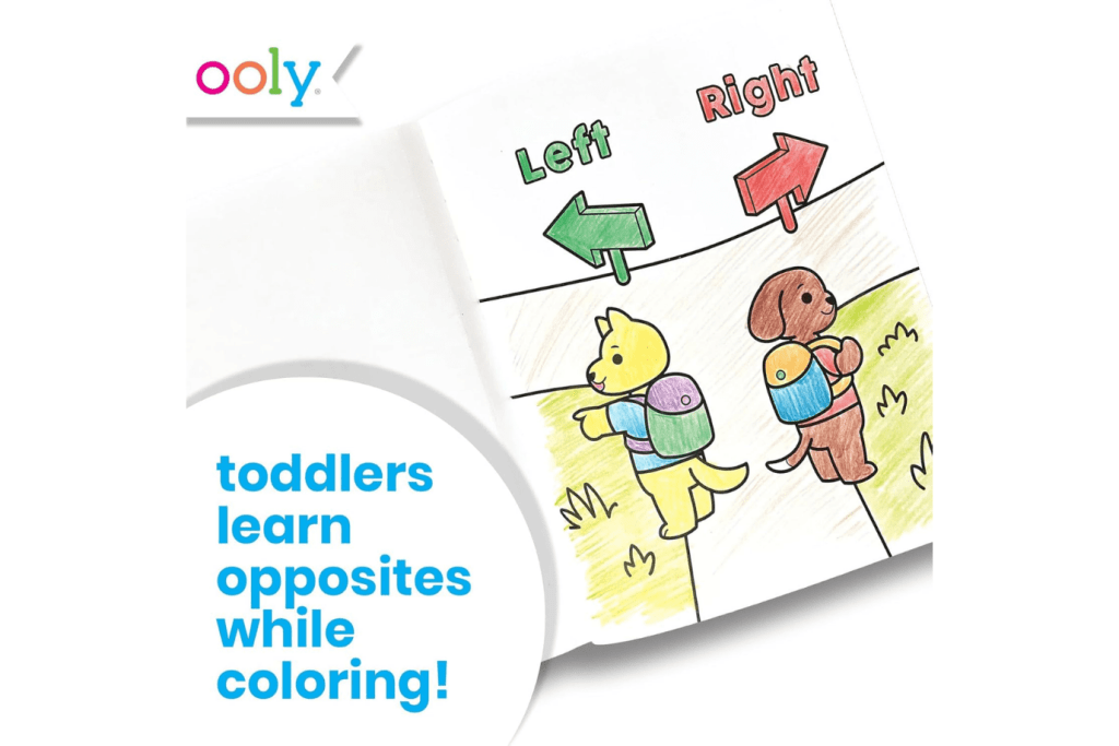 Ooly Toddler Colouring Books