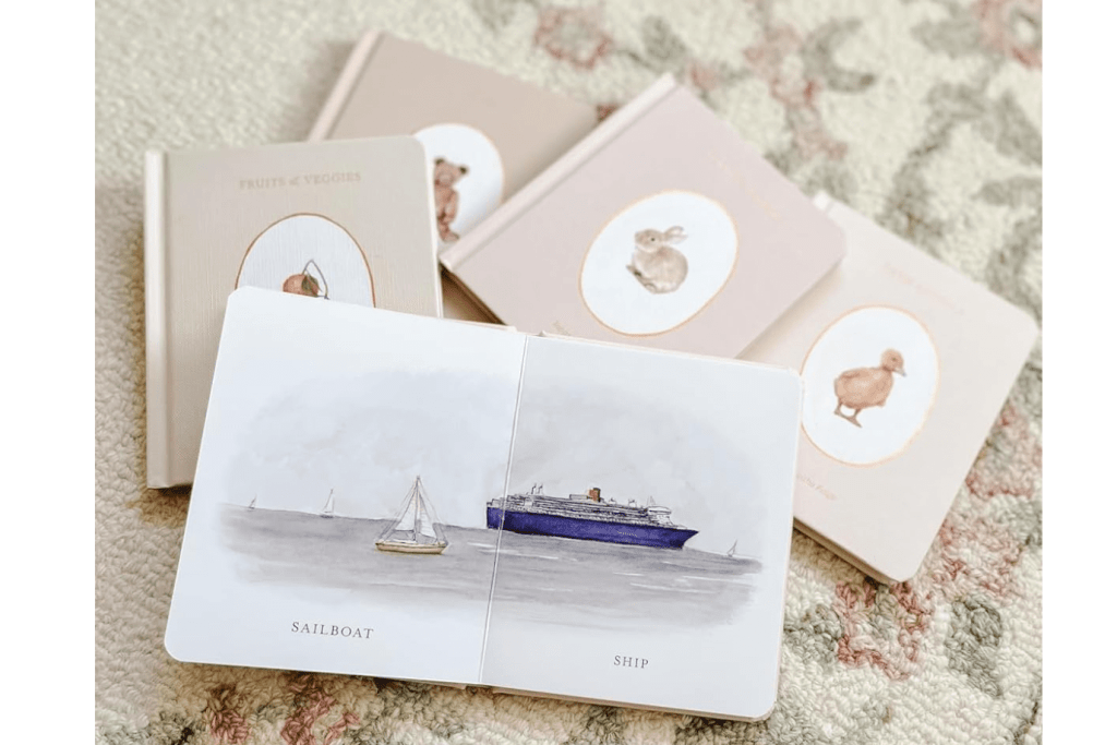 Our Little Library: A Foundational Language Vocabulary Board Book Set for Babies by Tabitha Paige