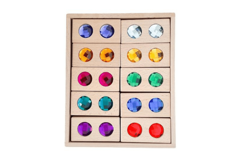 Fire the Imagination Double Gem Blocks Set 20 pcs Papoose Gem Blocks