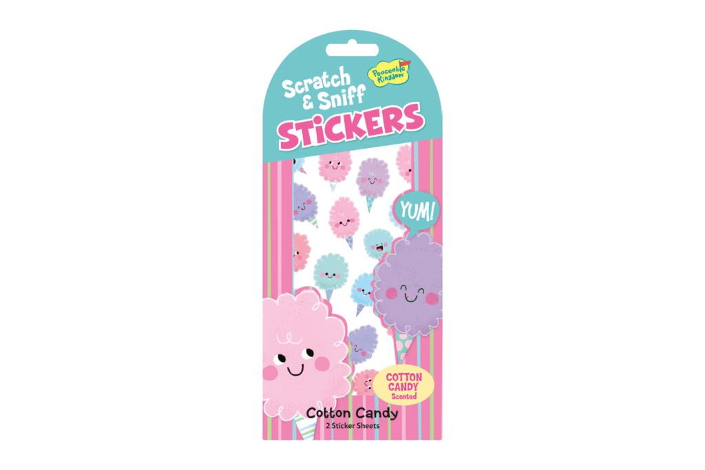 Peaceable Kingdom Stickers - Scratch & Sniff, Glow In The Dark, Puffy, and Foil