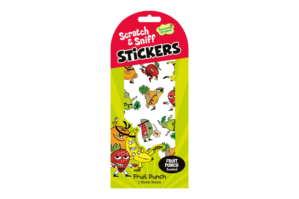 Peaceable Kingdom Stickers - Scratch & Sniff, Glow In The Dark, Puffy, and Foil