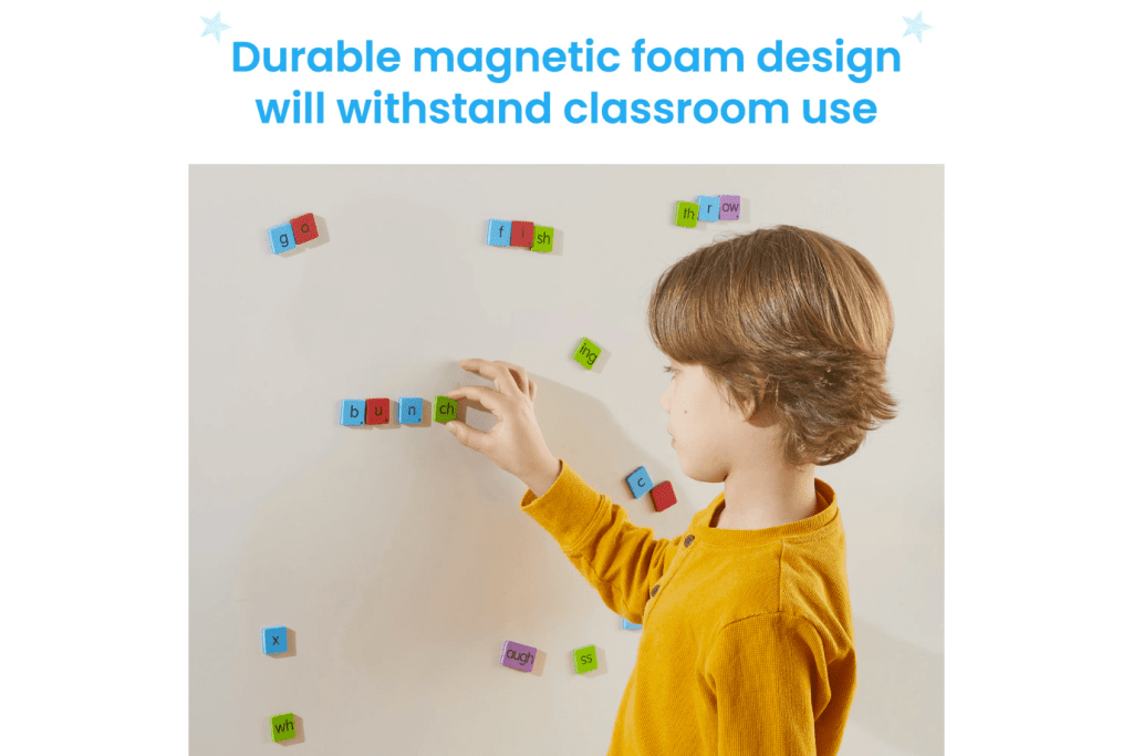 Phonics Word-Building Magnetic Tiles